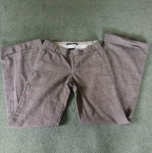 Vintage Y2K Gap Houndstooth/Plaid/Tartan Trousers